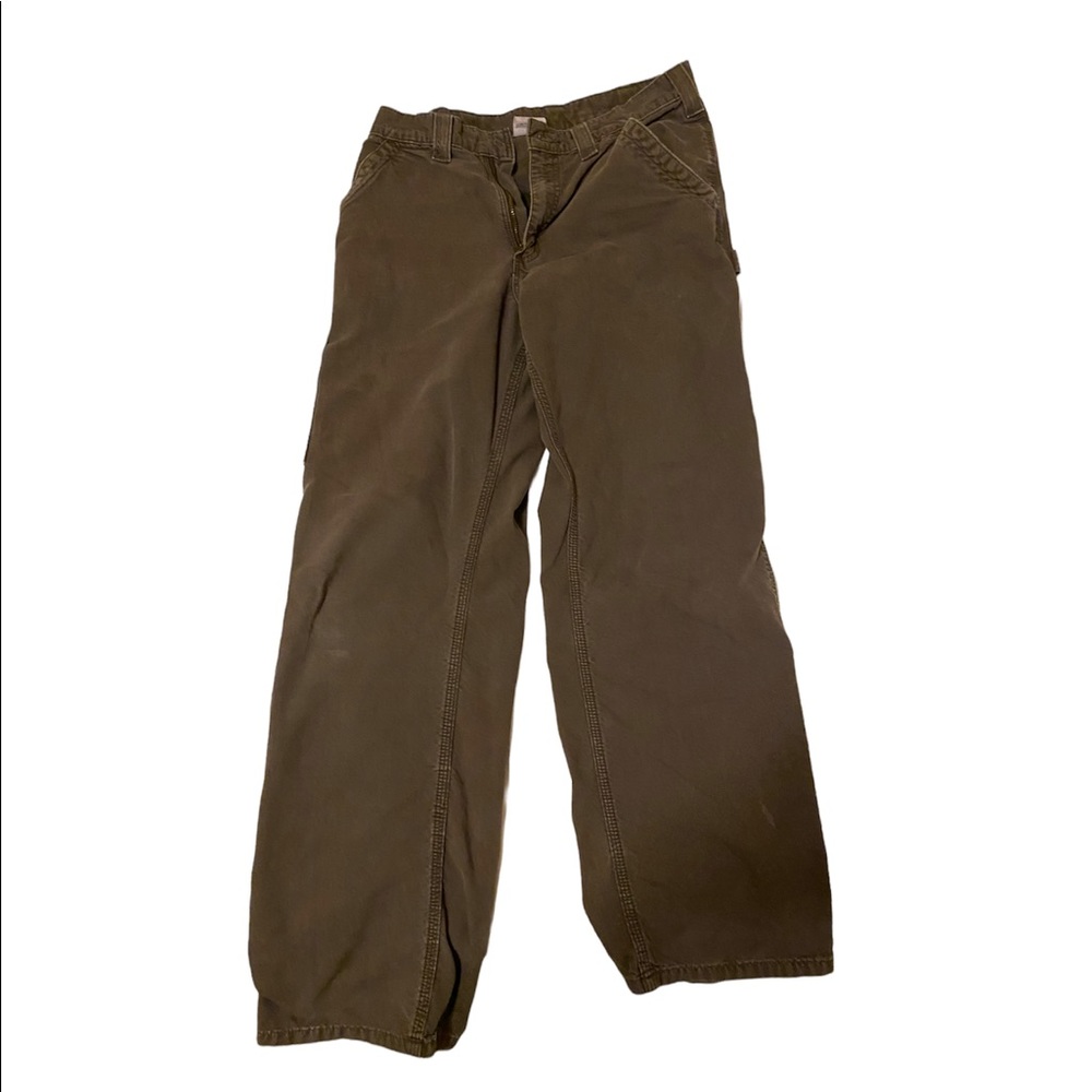 (Sold) Vintage Carhartt Brown Cargo Pants